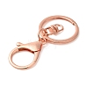 Alloy Keychain Clasp Findings KEYC-D050-03RG-2