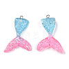 Resin Pendants CRES-T010-68L-2