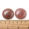 Natural Strawberry Quartz Cabochons G-C115-02B-10-3