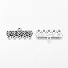 Tibetan Style Alloy Chandelier Components Links LF0753Y-2
