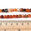 Natural Dragon Veins Agate(Dyed & Heated) Beads Strands G-G177-E12-03-2