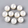 ABS Imitation Pearl Acrylic Beads OACR-S011-10mm-01-1