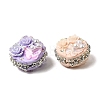 Handmade Polymer Clay Rhinestone Beads CLAY-Z005-03-2