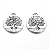 Tibetan Style Alloy Enamel Pendants Setting LS-TIBEP-3395-AS-NR-1