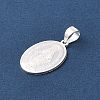 999 Sterling Silver Religious Medal Pendants STER-C006-02S-2