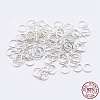 925 Sterling Silver Open Jump Rings STER-F036-02S-0.8x5mm-1