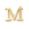 Rack Plating Brass Micro Pave Cubic Zirconia Pendant KK-H449-76G-12-3
