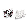 Halloween Theme Alloy and Enamel Pendants ENAM-T021-31D-01P-2