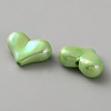 Electroplate Opaque Acrylic Beads MACR-WH0010-38G-2