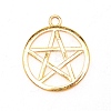 Zinc Alloy Pendants PALLOY-WH0088-60C-G-1