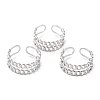 304 Stainless Steel Finger Rings X-RJEW-L102-25P-1