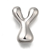 304 Stainless Steel Pendants STAS-S166-02P-24-1