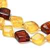 Natural Amber Beads Strands G-Z106-D01-4