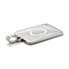 304 Stainless Steel Pendants STAS-K216-48C-P-3