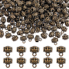 210Pcs Tibetan Style Alloy Tube Bails TIBE-PH0002-62AB-1