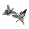 Natural Amethyst Pendants GG-C001-02L-2