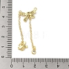 Rack Plating Brass Micro Pave Cubic Zirconia Pendants KK-C052-17G-3