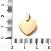 304 Stainless Steel Charms STAS-U043-18G-3