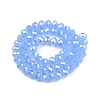 Electroplate Glass Beads Strands EGLA-A044-J8mm-A03-3