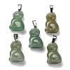 Natural Green Aventurine Pendants G-B127-08P-05-2