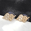 304 Stainless Steel Stud Earrings EJEW-Z089-26G-2