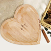 1Pc Wood Prayer Bowl ODIS-CN0008-05-7
