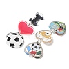 Football Printed Acrylic Big Pendants AC-CBAC468-01P-2
