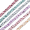 Electroplate Rondelle Glass Beads Strands GL-T021-2x2.5mm-17-18-1