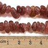 Natural Strawberry Quartz Beads Strands G-G841-B14-5
