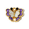 304 Stainless Steel Enamel Pendants STAS-OY005-37G-3