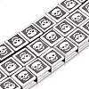 Electroplate Non-magnetic Synthetic Hematite Beads Strands G-Q986-010C-1