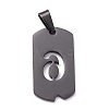 304 Stainless Steel Pendants STAS-H144-02EB-6-2