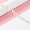 Transparent Glass Beads Strand GLAA-F112-04K-2