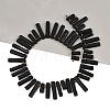 Natural Shungite Beads Strands G-F829-A06-01-2