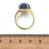 Brass Cuff Open Rings RJEW-D347-04G-14-5