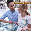 Acrylic Finger Ring Display Holders RDIS-WH0020-02B-01-6