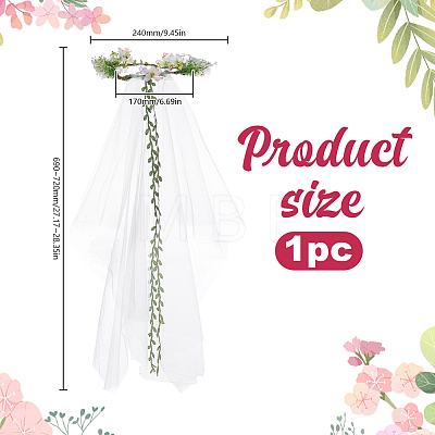 Polyester Headbands AJEW-WH0485-41B-1
