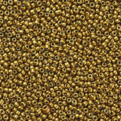Baking Paint Glass Seed Beads SEED-S001-K30-1