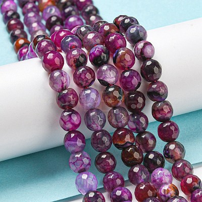 Natural Agate Beads Strands G-C082-A01-10-1