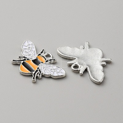 Alloy Enamel Pendants ENAM-WH0004-07P-1