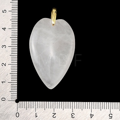 Natural Quartz Crystal Pendants G-G470-02G-01-1