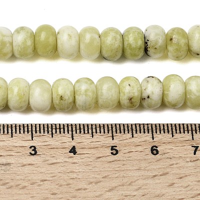 Natural Yellow Turquoise(Jasper) Beads Strands G-A280-A02-02-1
