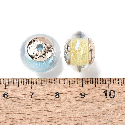 Opaque Luminous Resin & CCB Plastic Beads RESI-G119-14D-1
