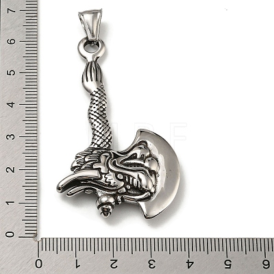 316 Surgical Stainless Steel Big Pendants STAS-Z073-68AS-01-1