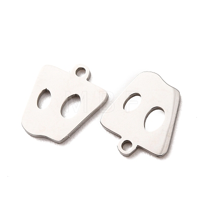 201 Stainless Steel Charms STAS-F368-03B-P-1