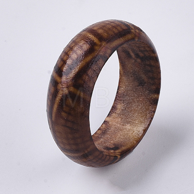 Wood Thumb Rings RJEW-N028-01-M-1