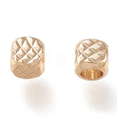 Brass Spacer Beads KK-H101-01B-LG-1