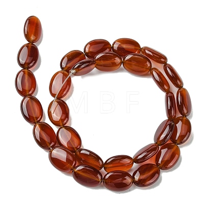 Natural Carnelian(Dyed & Heated) Beads Strands G-K365-B01-01-1