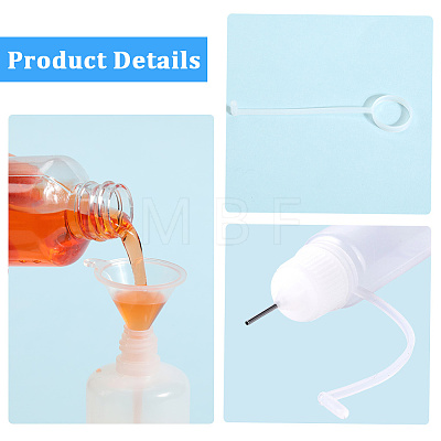 10Pcs Polyethylene(PE) Needle Applicator Tip Bottles TOOL-GF0003-52A-1