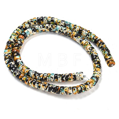 Baking Paint Synthetic Turquoise Beads Strands G-H060-02B-11-1